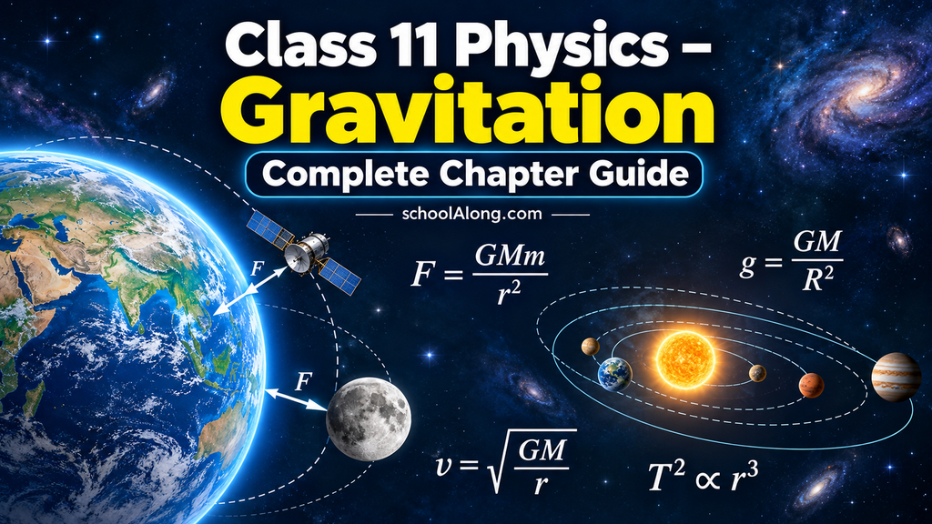 Class 11 Physics Gravitation – NCERT Complete Chapter Guide | JEE & NEET